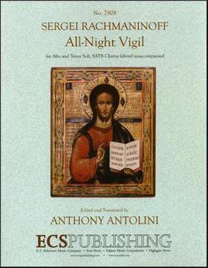 Sergei Rachmaninov: All-Night Vigil