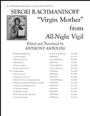 Sergei Rachmaninov: All-Night Vigil: 6. Virgin Mother
