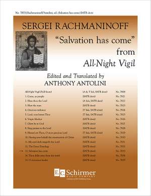 Sergei Rachmaninov: All-Night Vigil: 13. Salvation has come