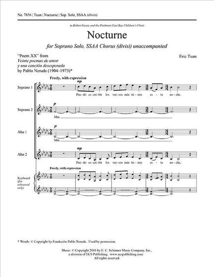 Eric Tuan: Nocturne