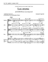 Giancarlo Aquilanti: Lux æterna