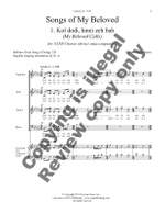 Robert Applebaum: Songs of My Beloved: 1. Kol Dodi Hinei Zeh Bah Product Image