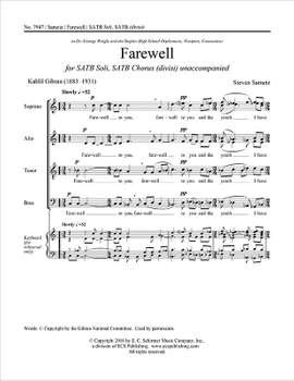 Steven Sametz: Farewell