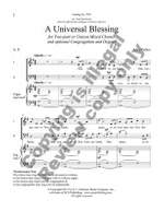 Alice Parker: A Universal Blessing Product Image