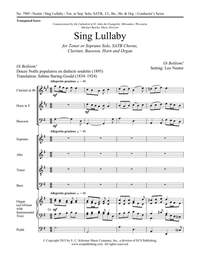 Leo Nestor: Sing Lullaby