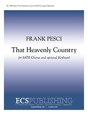 Frank Pesci: That Heavenly Country