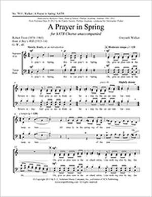 Gwyneth Walker: A Prayer in Spring