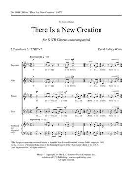 David Ashley White: There Is a New Creation