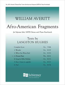 William Averitt: Afro-American Fragments: 3. Dream Dust