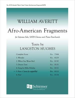 William Averitt: Afro-American Fragments: 5. Feet o' Jesus