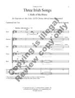 Patrick Kennedy: Three Irish Songs Product Image