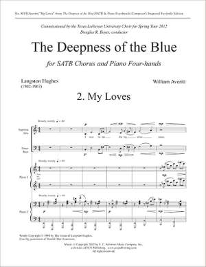 William Averitt: The Deepness of the Blue: 2. My Loves