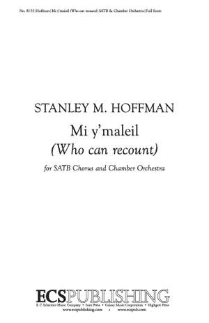 Stanley M. Hoffman: Mi y'maleil