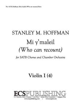 Stanley M. Hoffman: Mi y'maleil (Who can recount)