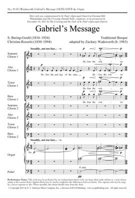 Zachary Wadsworth: Gabriel's Message