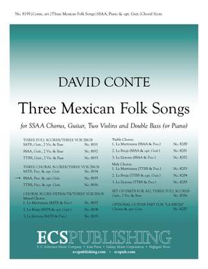 David Conte: Three Mexican Folk Songs