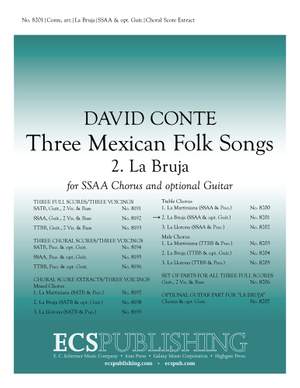 David Conte: Three Mexican Folk Songs: 2. La Bruja