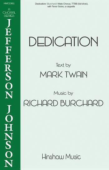 Richard Burchard: Dedication