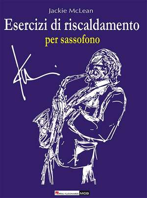 Jackie  McLean: Esercizi di riscaldamento per sassofono