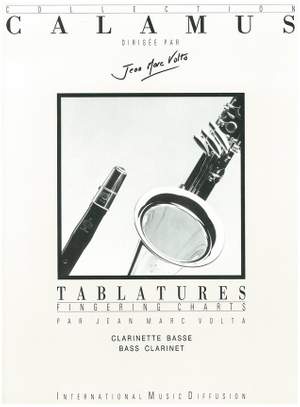 Jean-Marc Volta: Tablatures Pour Clarinette Basse Product Image