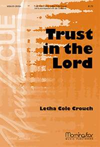 Letha Cole Crouch: Trust in the Lord