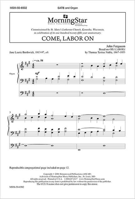 John Ferguson: Come Labor On