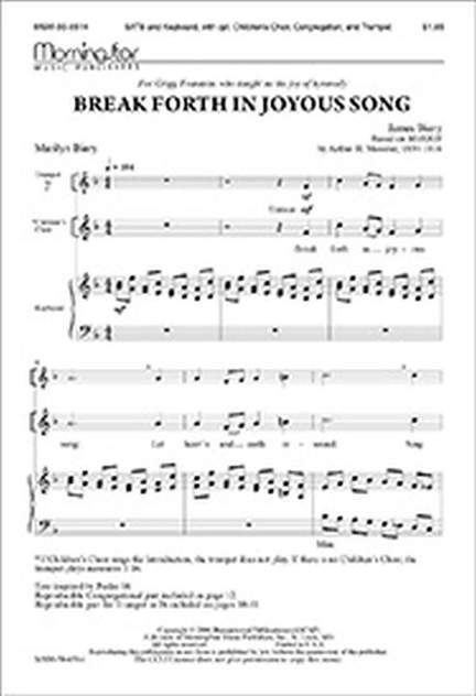 James Biery: Break Forth in Joyous Song