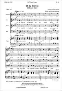 Prince Consort Albert: O Be Joyful