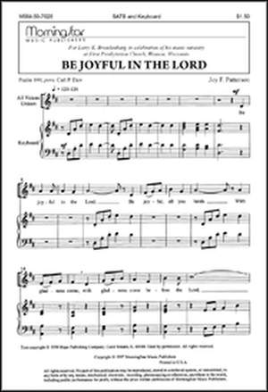 Joy F. Patterson: Be Joyful in the Lord