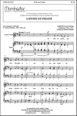 Robert Lehman: A Hymn of Praise