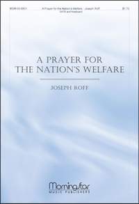 Joseph Roff: A Prayer for the Nation's Welfare