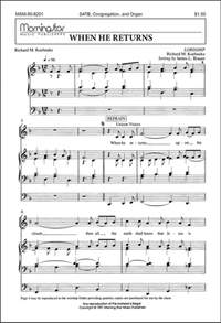 James L. Brauer: When He Returns