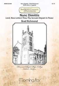Brad Richmond: Lord, Now Lettest Thou Thy Servant Depart in Peace