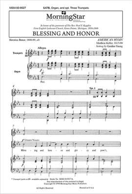 Gordon Young: Blessing and Honor