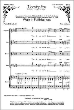 Peter Mathews: Walk in Faithfulness