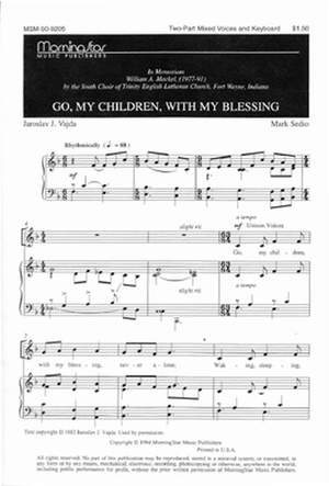 Mark Sedio: Go, My Children, with My Blessing