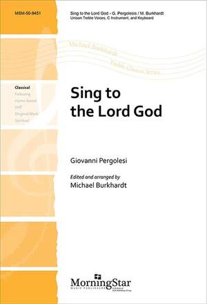 Giovanni Battista Pergolesi: Sing to the Lord God