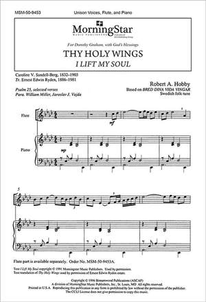 Robert A. Hobby: Thy Holy Wings I Lift My Soul