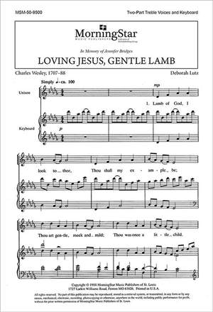 Deborah C. Lutz: Loving Jesus, Gentle Lamb