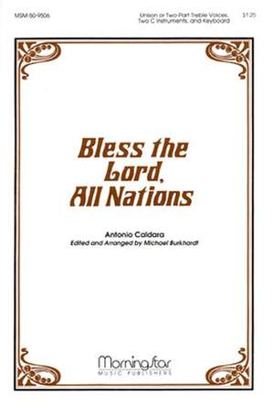 Antonio Caldara: Bless the Lord, All Nations