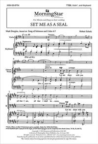 Robert Scholz: Set Me As a Seal