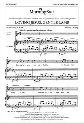 Richard DeLong: Loving Jesus, Gentle Lamb