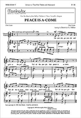 Beatrice A. Miller: Peace Is A-Come