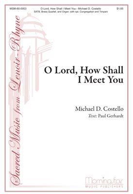 Michael D. Costello: O Lord, How Shall I Meet You