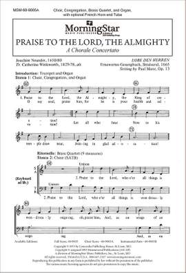 Paul Manz: Praise to the Lord, the Almighty
