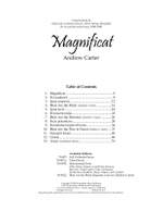 Andrew Carter: Magnificat Product Image