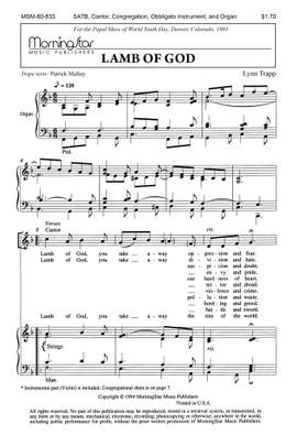 Lynn Trapp: Lamb of God / Communion Song