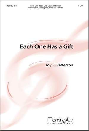 Joy F. Patterson: Each One Has a Gift