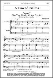 Wallace Dobry: A Trio of Psalms