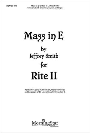 Jeffrey Smith: Mass in E for Rite II